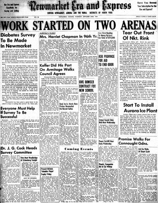 Newmarket Era and Express, 22 Sep 1949