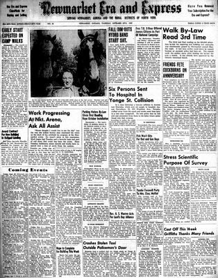 Newmarket Era and Express, 29 Sep 1949