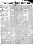 North York Sentinel (Newmarket, ON), February 14, 1856