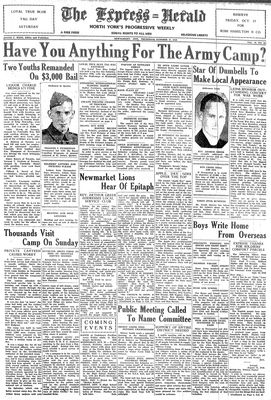 Express Herald (Newmarket, ON), 17 Oct 1940