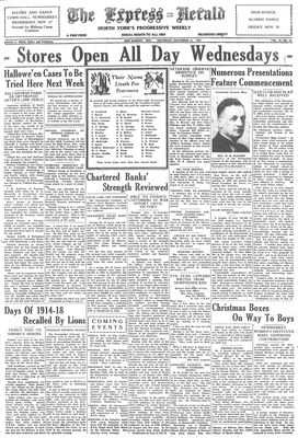 Express Herald (Newmarket, ON), November 14, 1940
