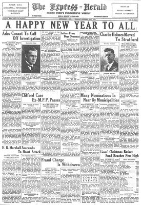 Express Herald (Newmarket, ON), 31 Dec 1940