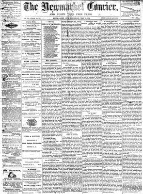 Newmarket Courier, 28 May 1874