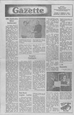 Nipigon Gazette, 22 Feb 1978