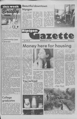 Nipigon Gazette, 7 Jun 1978