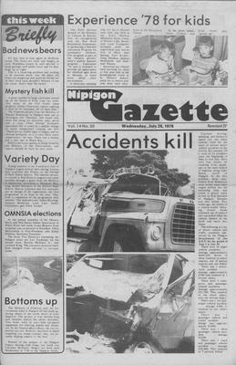 Nipigon Gazette, 26 Jul 1978