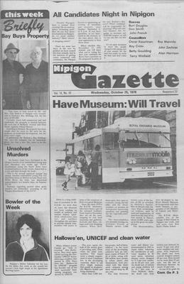 Nipigon Gazette, 25 Oct 1978