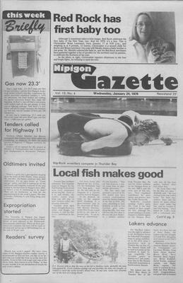 Nipigon Gazette, 24 Jan 1979