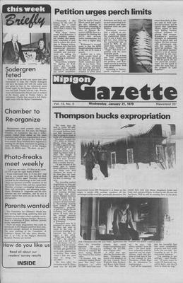 Nipigon Gazette, 31 Jan 1979