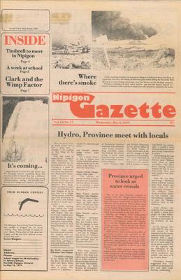 Nipigon Gazette, 2 May 1979