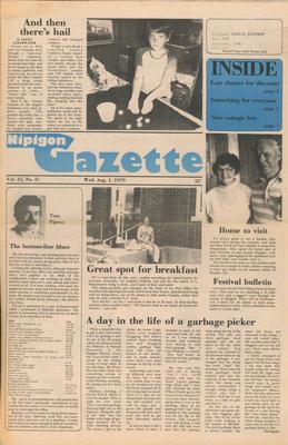 Nipigon Gazette, 1 Aug 1979