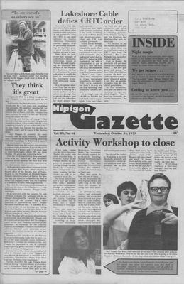 Nipigon Gazette, 24 Oct 1979