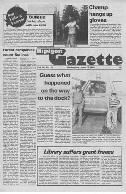 Nipigon Gazette, 18 Jun 1980