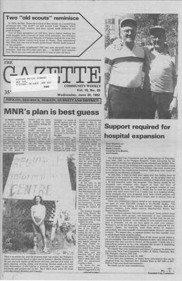 Gazette Community Weekly (Nipigon, ON), 30 Jun 1982