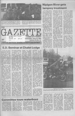 Gazette Community Weekly (Nipigon, ON), 15 Jun 1983