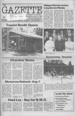 Gazette Community Weekly (Nipigon, ON), 13 Jul 1983