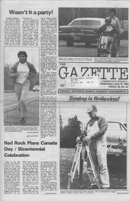 Gazette Community Weekly (Nipigon, ON), 13 Jun 1984