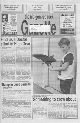 Nipigon Red-Rock Gazette, 25 Jul 1989