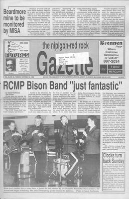 Nipigon Red-Rock Gazette, 24 Oct 1989