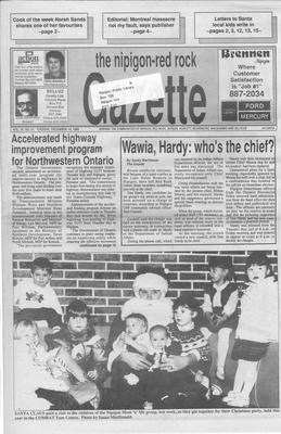 Nipigon Red-Rock Gazette, 19 Dec 1989