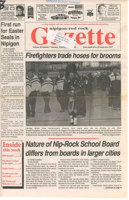 Nipigon Red-Rock Gazette, 22 Feb 1994