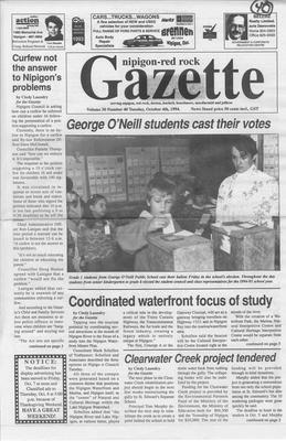 Nipigon Red-Rock Gazette, 4 Oct 1994