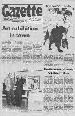 Gazette (Nipigon, ON), 9 Jan 1985