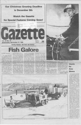 Gazette (Nipigon, ON), 27 Nov 1985