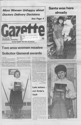 Gazette (Nipigon, ON), 11 Dec 1985