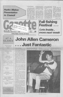 Gazette (Nipigon, ON), 3 Sep 1986