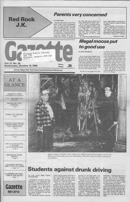 Gazette (Nipigon, ON), 15 Oct 1986