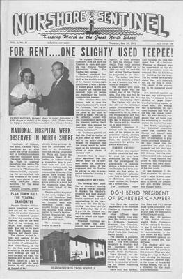 Norshore Sentinel (Nipigon, ON), 10 May 1962