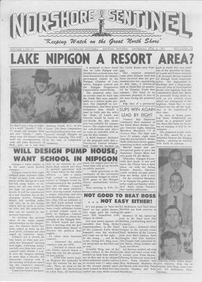 Norshore Sentinel (Nipigon, ON), 2 Feb 1961