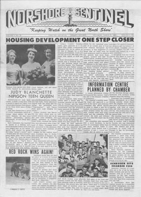 Norshore Sentinel (Nipigon, ON), 16 Mar 1961