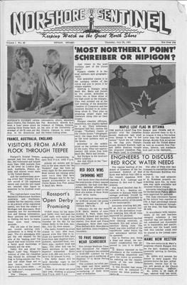 Norshore Sentinel (Nipigon, ON), 20 Jul 1961