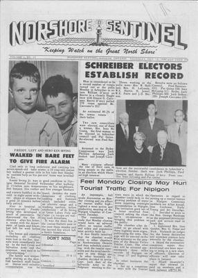 Norshore Sentinel (Nipigon, ON), 15 Dec 1960