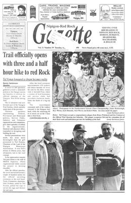 Nipigon Red-Rock Gazette, 26 Sep 1995