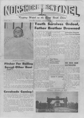 Norshore Sentinel (Nipigon, ON), 15 Sep 1960