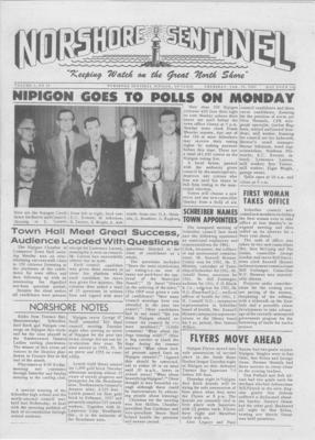 Norshore Sentinel (Nipigon, ON), 19 Jan 1961