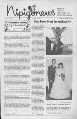 Nipigonews (Nipigon, ON), 12 Feb 1964