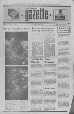 Nipigon Gazette, 8 Dec 1976