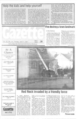 Nipigon Gazette, 7 Apr 1987