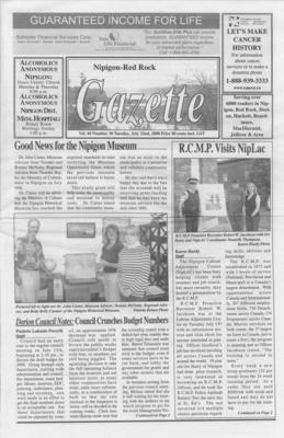 Nipigon Red-Rock Gazette, 22 Jul 2008