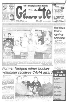 Nipigon Red-Rock Gazette, 26 Jan 1993