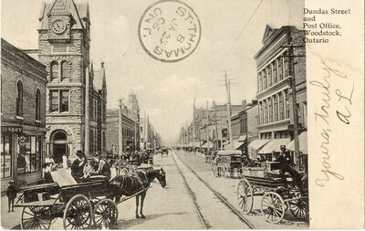 Dundas Street in Woodstock, ON