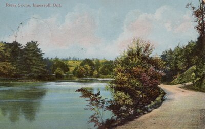 River Scene Ingersoll, Ont