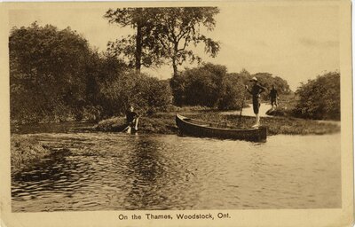 Thames River, Woodstock, Ont.