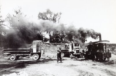 Men Working on Road