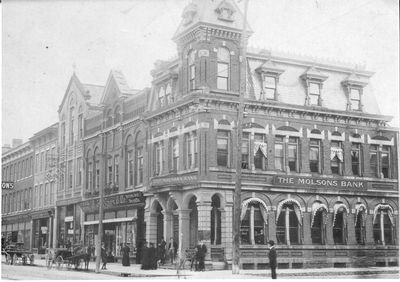 Molson's Bank, Woodstock ca.1884