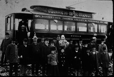 Woodstock Thames Valley & Ingersoll Railway Trolley Car